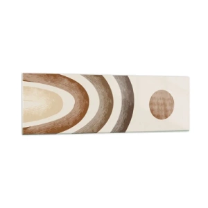 Schilderen op glas - In een sterrenstelsel ver, ver weg - 160x50 cm