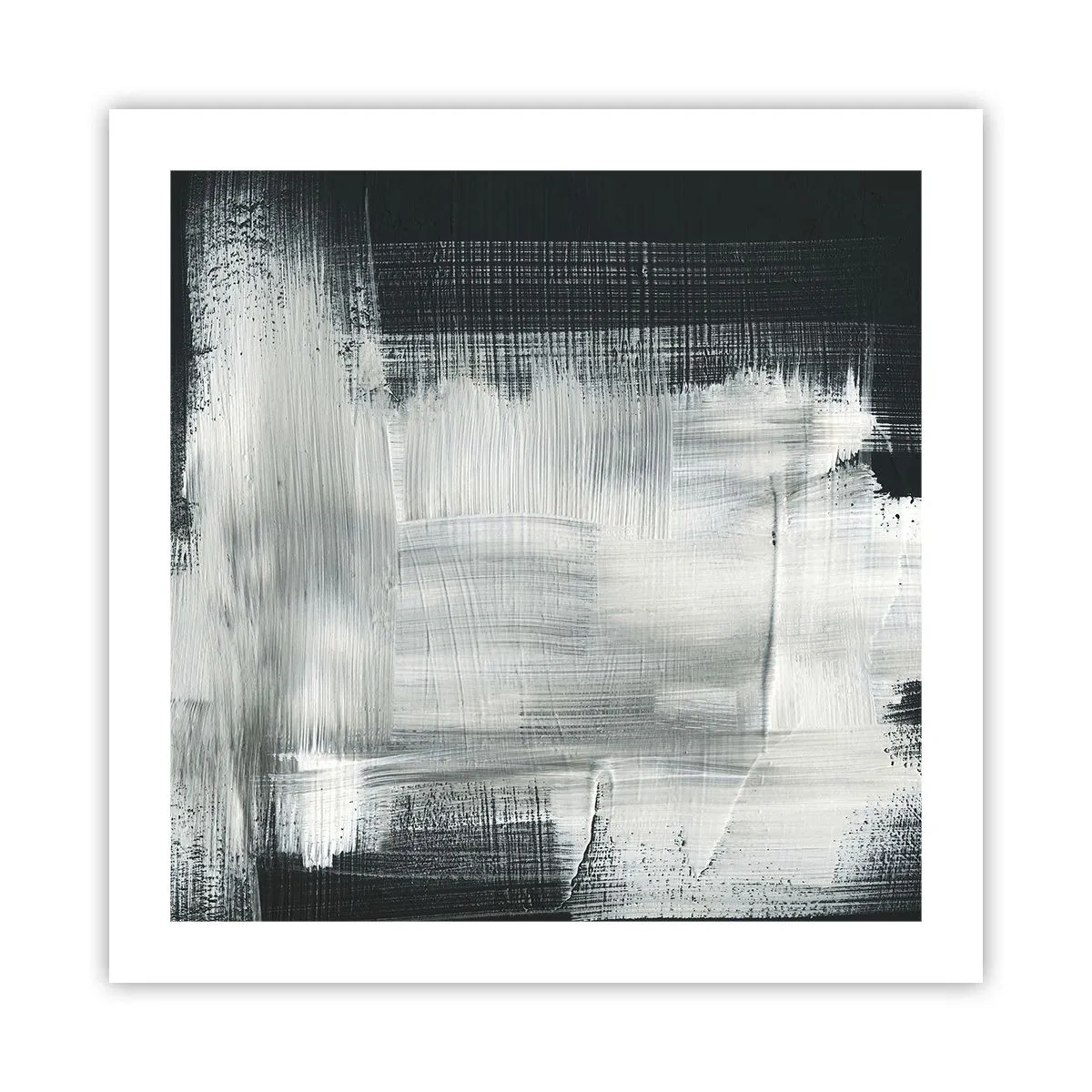 Poster - Geweven van verticaal en horizontaal - 50x50 cm