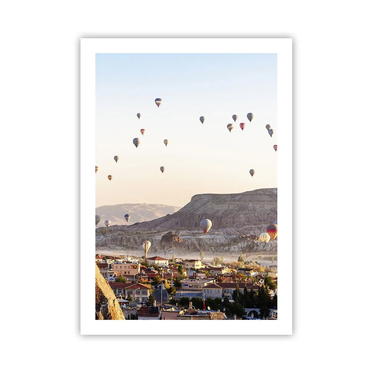 Poster - Als schepen in de lucht - 50x70 cm