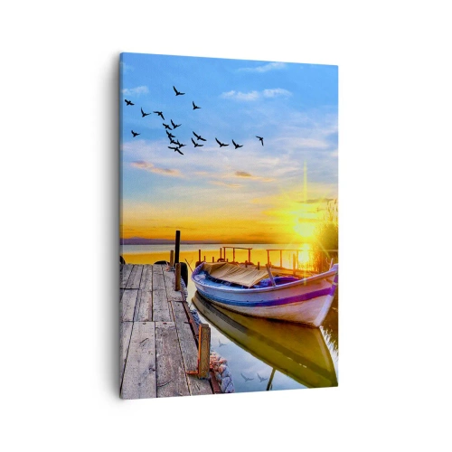 Schilderen op canvas - Ik zie je morgen - 50x70 cm