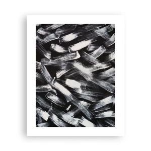 Poster - Abstractie in de industriële spirit - 40x50 cm
