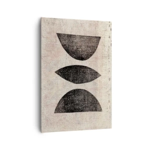 Schilderen op canvas - etnische abstractie - 70x100 cm