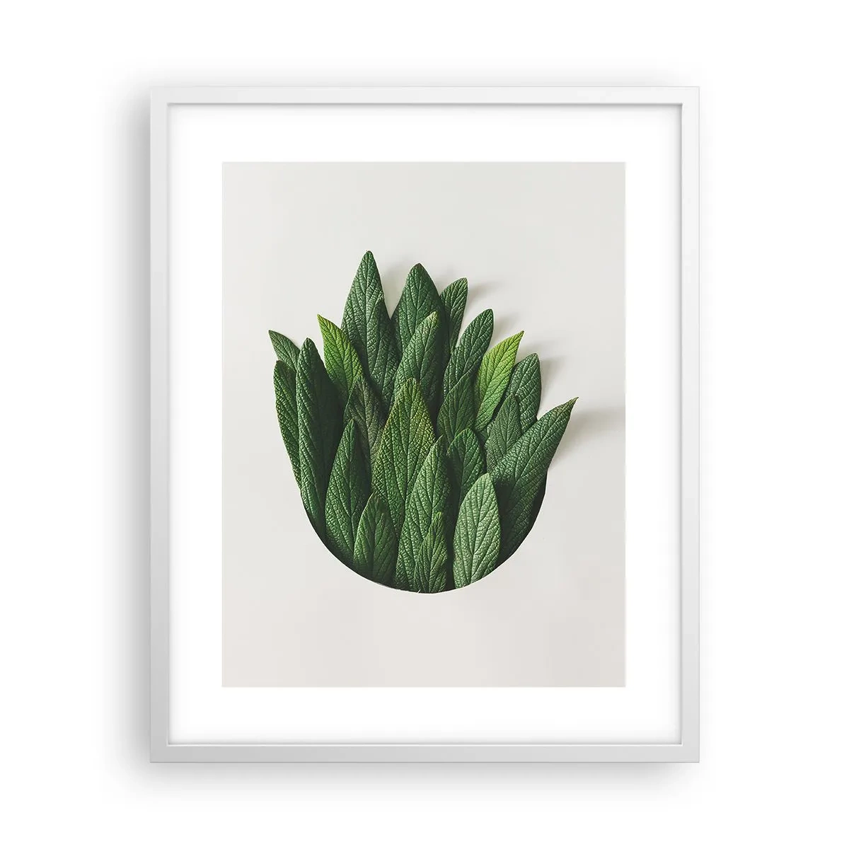 Poster in een witte lijst - Ongebreidelde nieuwsgierigheid - 40x50 cm