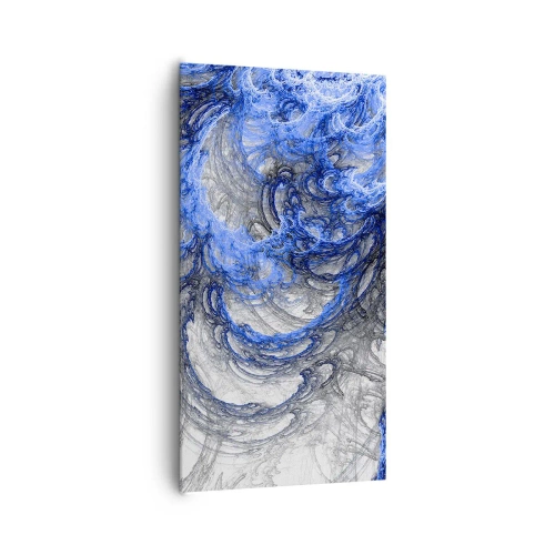 Schilderen op canvas - De geboorte van een golf - 65x120 cm