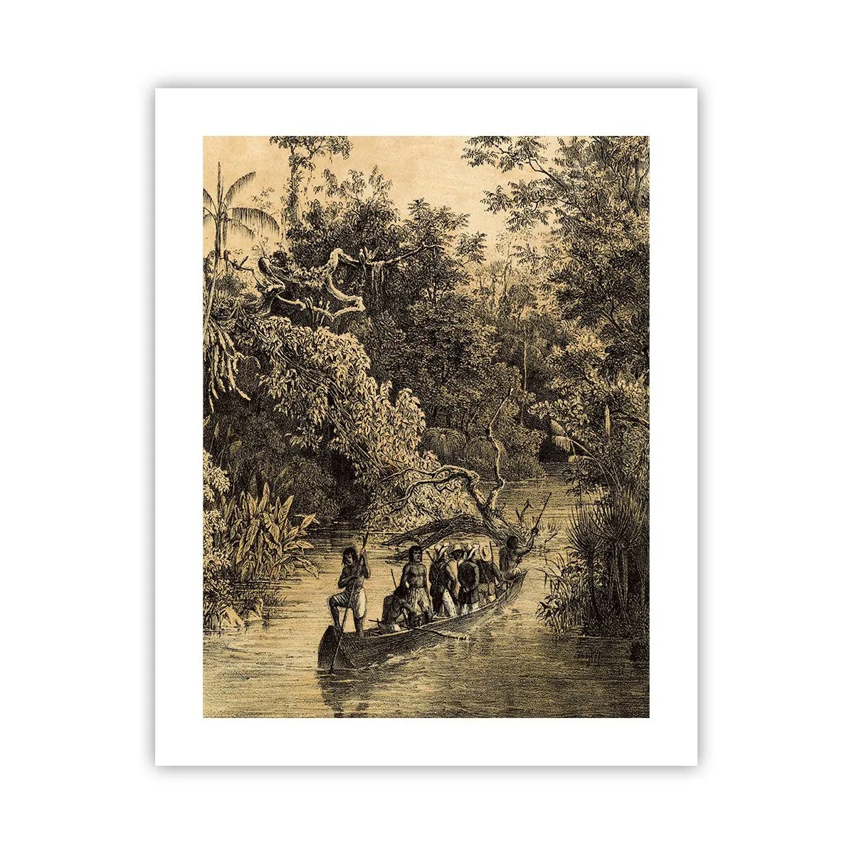 Poster - Expeditie naar de bron - 40x50 cm