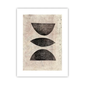 Poster - etnische abstractie - 30x40 cm