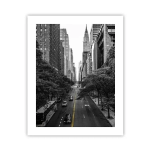 Poster - New York ochtend - 40x50 cm
