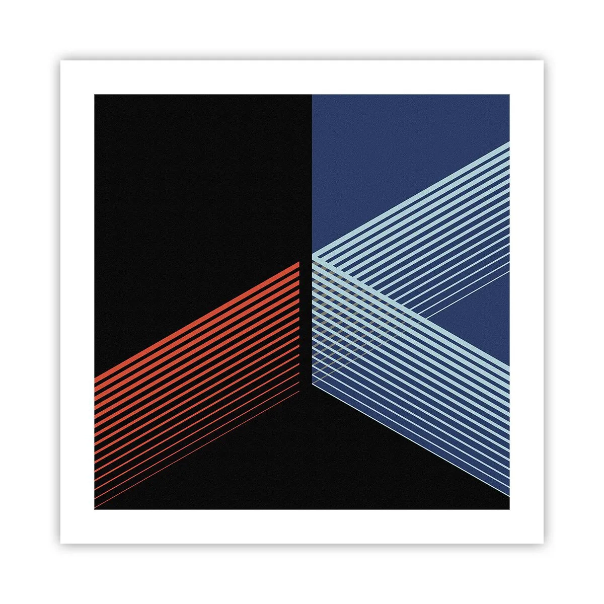 Poster - Een eenvoudig verhaal - 50x50 cm