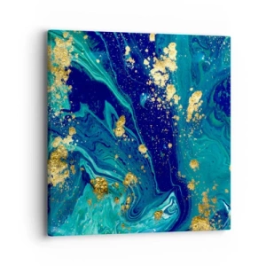 Schilderen op canvas - De bloemblaadjes van de zon - 40x40 cm