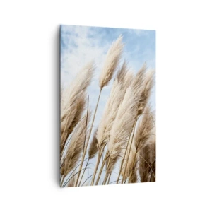 Schilderen op canvas - Zonnige en winderige streling - 80x120 cm