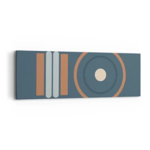 Schilderen op canvas - De essentie van dingen - 90x30 cm