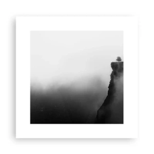 Poster - Aan de rand van de wereld - 30x30 cm