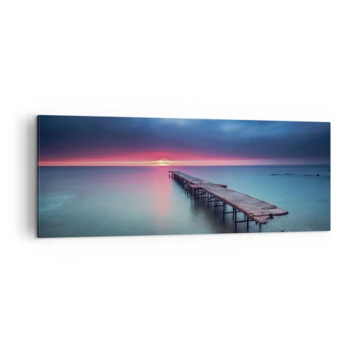 Schilderen op canvas - Tussen hemel en aarde - 140x50 cm