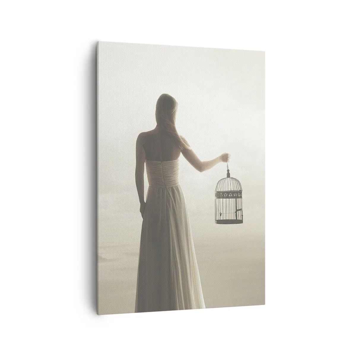 Schilderen op canvas - Wees vrij - 70x100 cm