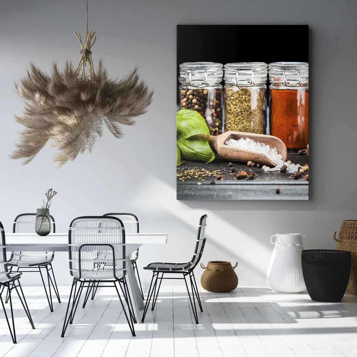 Schilderen op canvas - Zodat het leven smaak heeft - 80x120 cm