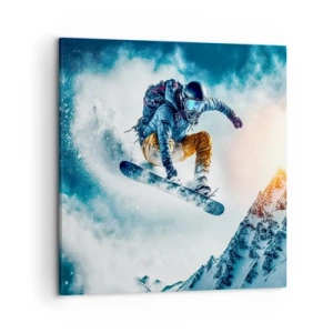 Schilderen op canvas - Extreme emoties - 50x50 cm