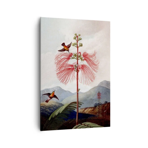 Schilderen op canvas - In een tropisch paradijs - 70x100 cm