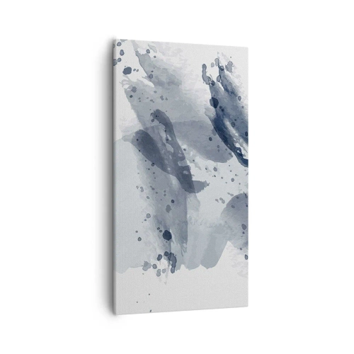 Schilderen op canvas - Een onderzoek naar de aard van water - 55x100 cm