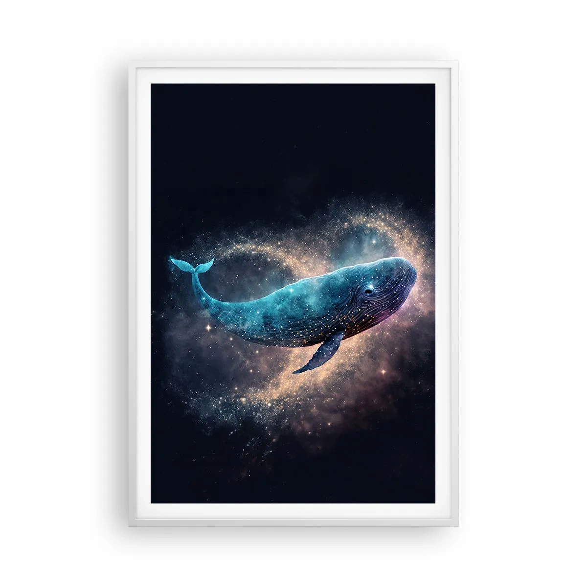 Poster in een witte lijst - Er is zo’n wereld… - 70x100 cm