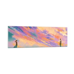 Schilderen op glas - Aantrekkingskracht - 160x50 cm
