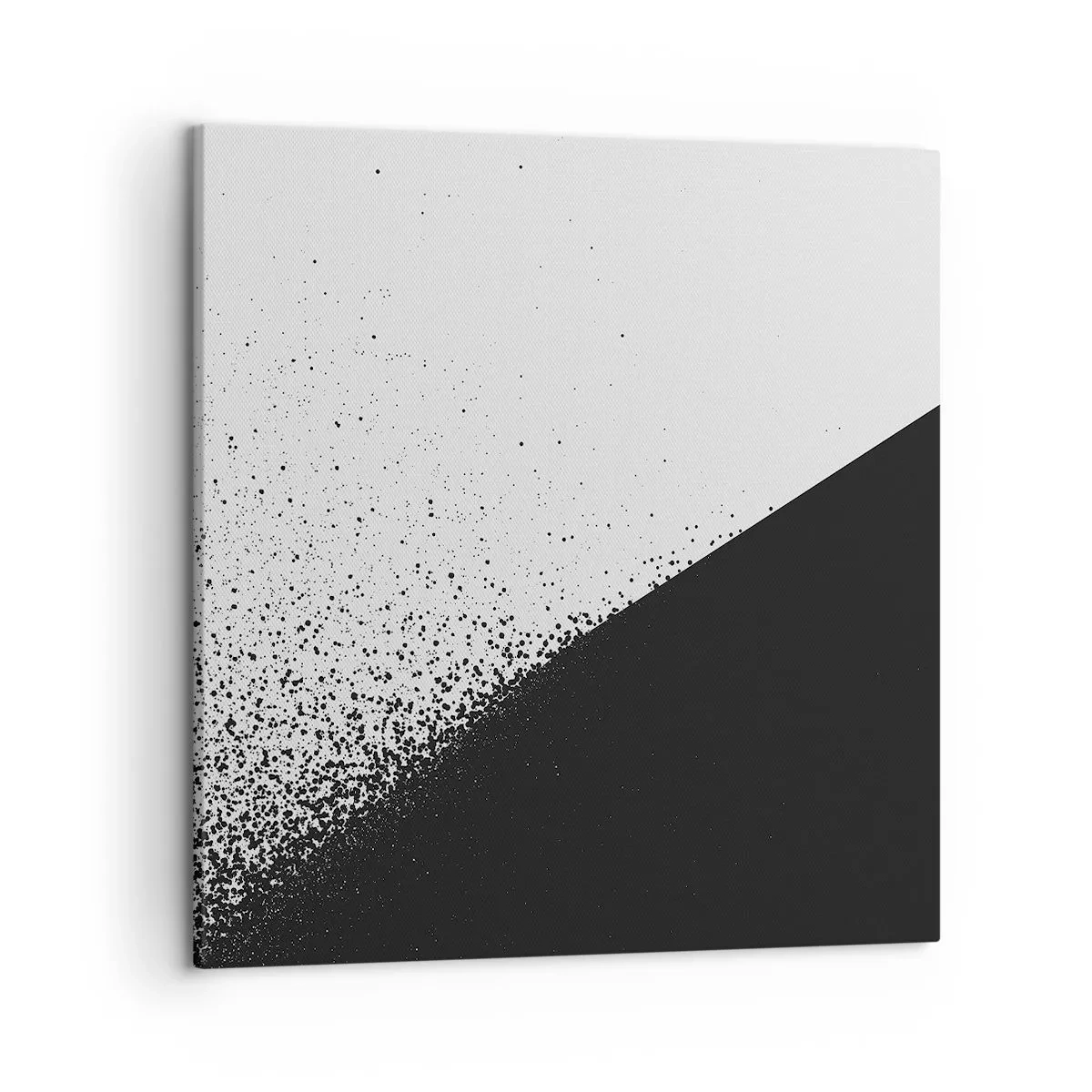 Schilderen op canvas - Steeds sneller, meer en meer - 50x50 cm