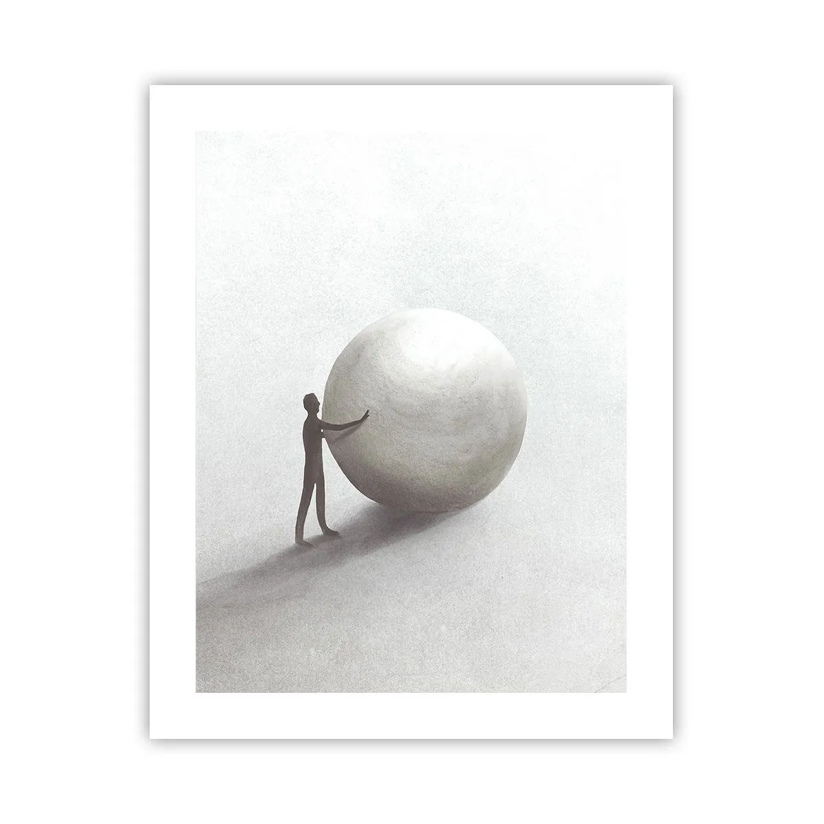 Poster - Het spel van het leven - 40x50 cm