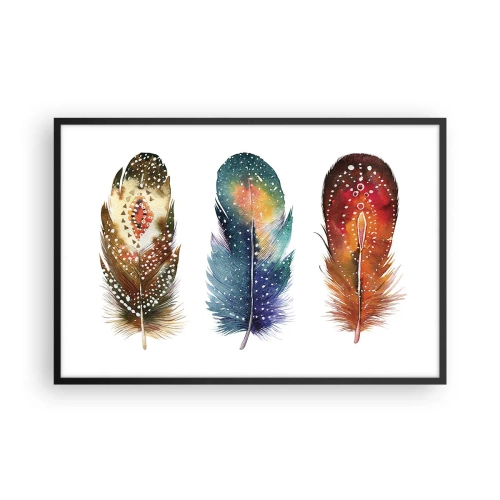 Poster in een zwarte lijst - Rituelen, ceremonies, geheimen - 91x61 cm