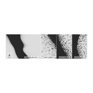 Fotobehang Staaltje Standard Eco - Vloeibare balans - Abstractie, Deel, Minimalisme - 100x30 cm
