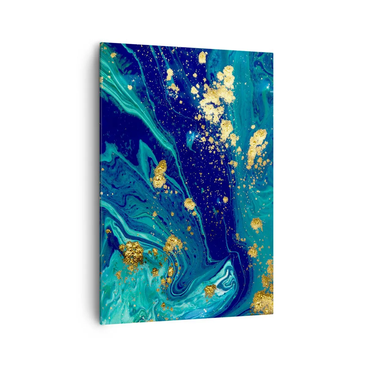 Schilderen op canvas - De bloemblaadjes van de zon - 70x100 cm