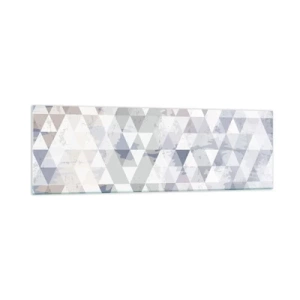 Schilderen op glas - In ritme op drie - 160x50 cm