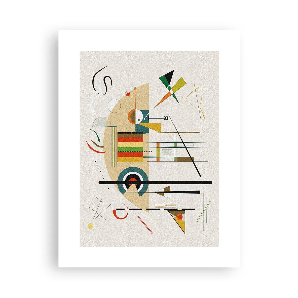 Poster - En de wereld lacht - 30x40 cm