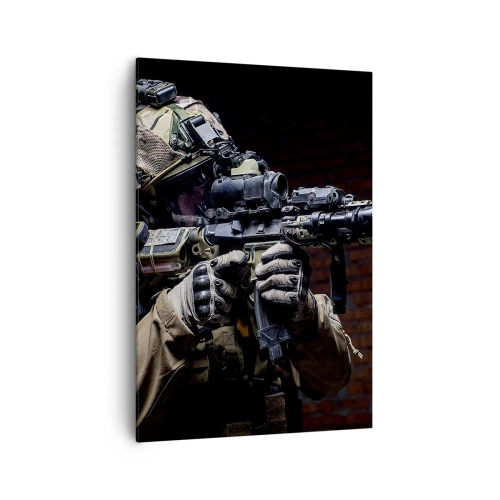 Schilderen op canvas - Dodelijk effectief - 70x100 cm