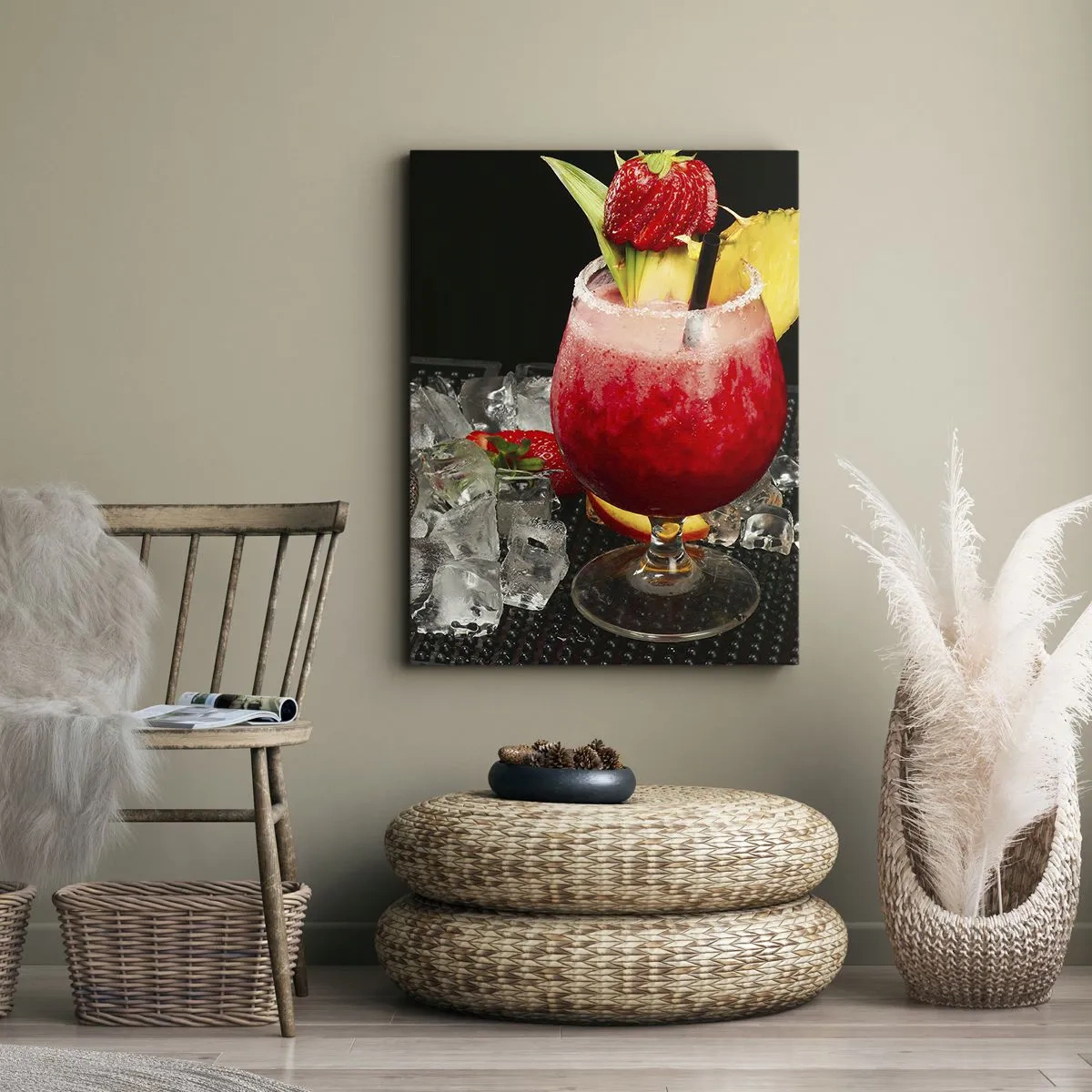 Schilderen op canvas - Tover een smaak - 45x80 cm