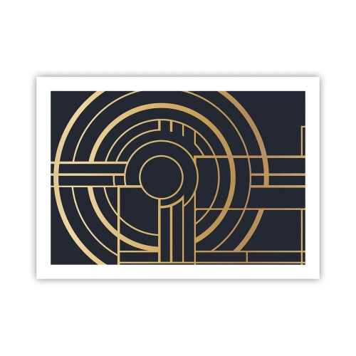 Poster - Draaien van dingen - 70x50 cm