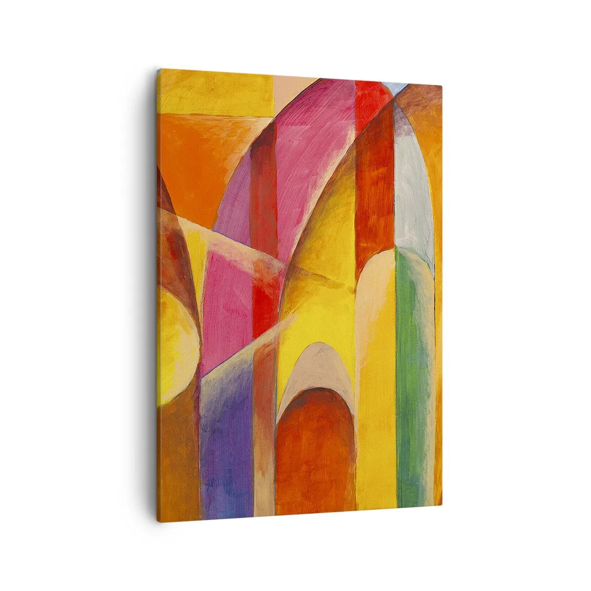 Schilderen op canvas - Kathedraal van de zon - 50x70 cm