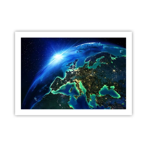 Poster - Sprankelend Europa - 70x50 cm