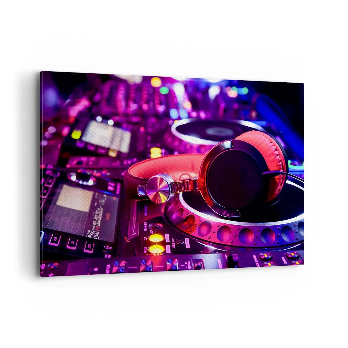 Schilderen op canvas - Voordat het plezier begint - 100x70 cm