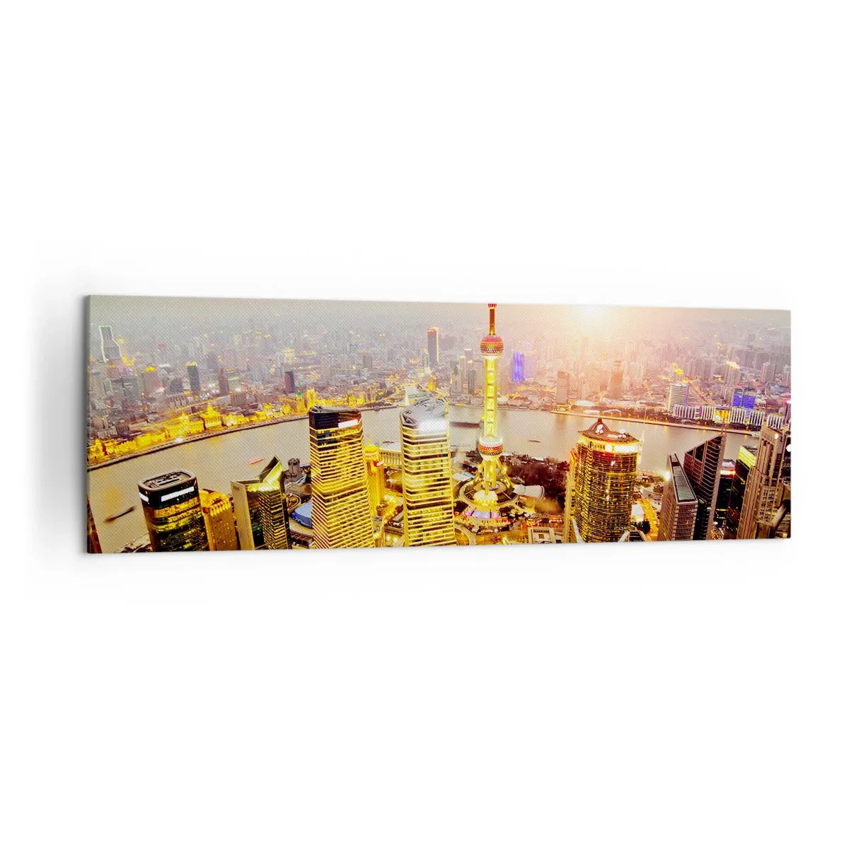 Schilderen op canvas - Aziatische droom - 160x50 cm