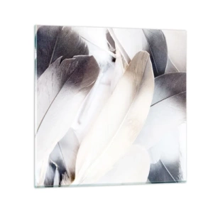 Schilderen op glas - Bijna engelachtig - 60x60 cm