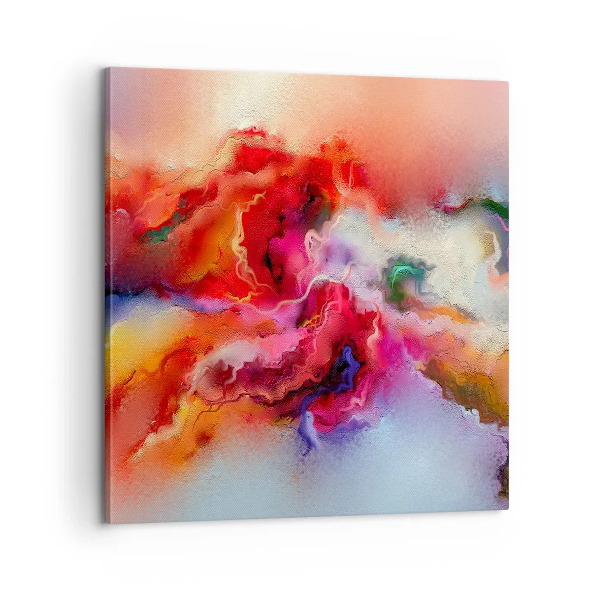 Schilderen op canvas - Hoe vang je dromen - rook - 60x60 cm