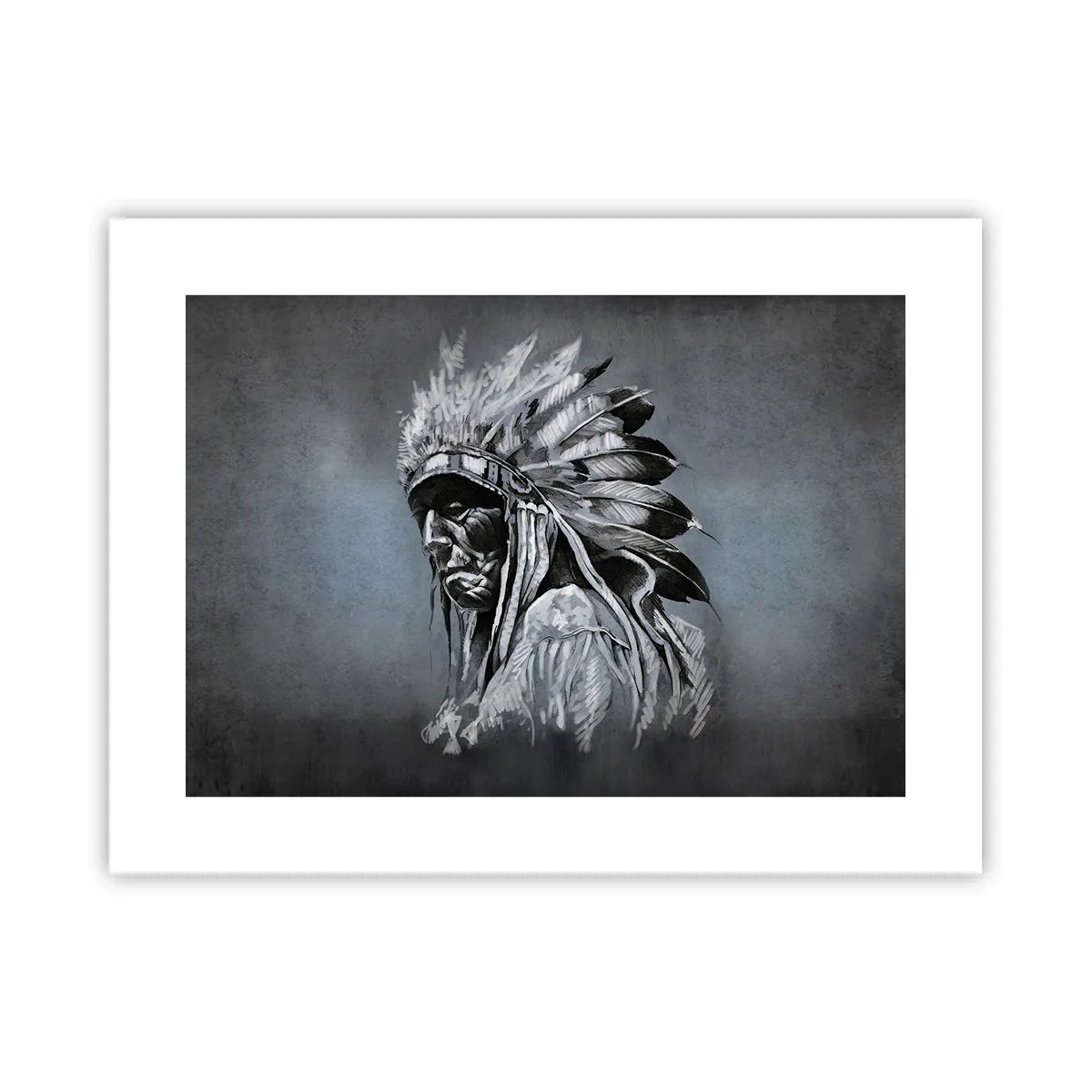 Poster - Keer terug naar de wortels - 40x30 cm