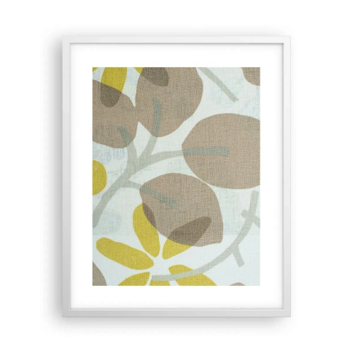 Poster in een witte lijst - Compositie in volle zon - 40x50 cm