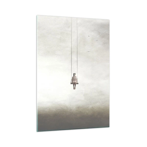 Schilderen op glas - Een kind in ons - 50x70 cm