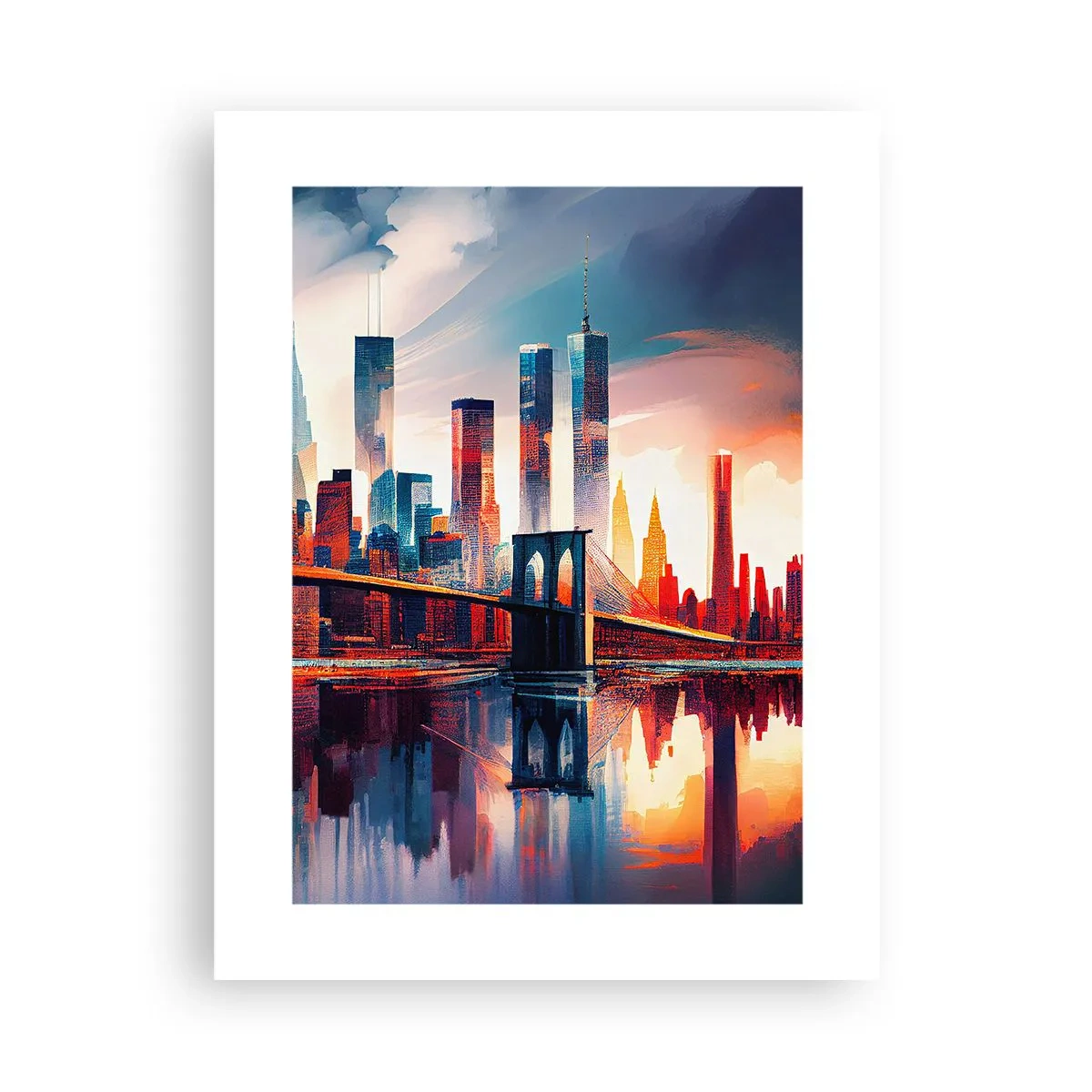 Poster - Een droomachtig New York - 30x40 cm
