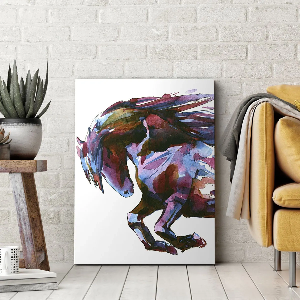 Schilderen op canvas - In vervoering - 50x70 cm