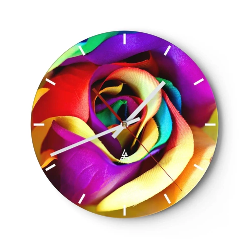 Wandklok - Klok - Het is onmogelijk - 40x40 cm