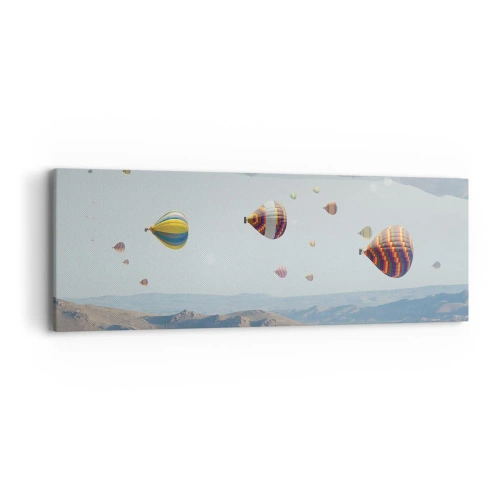 Schilderen op canvas - Alles is hier mogelijk - 90x30 cm