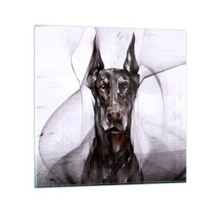 Schilderen op glas - Hooggeboren - 40x40 cm