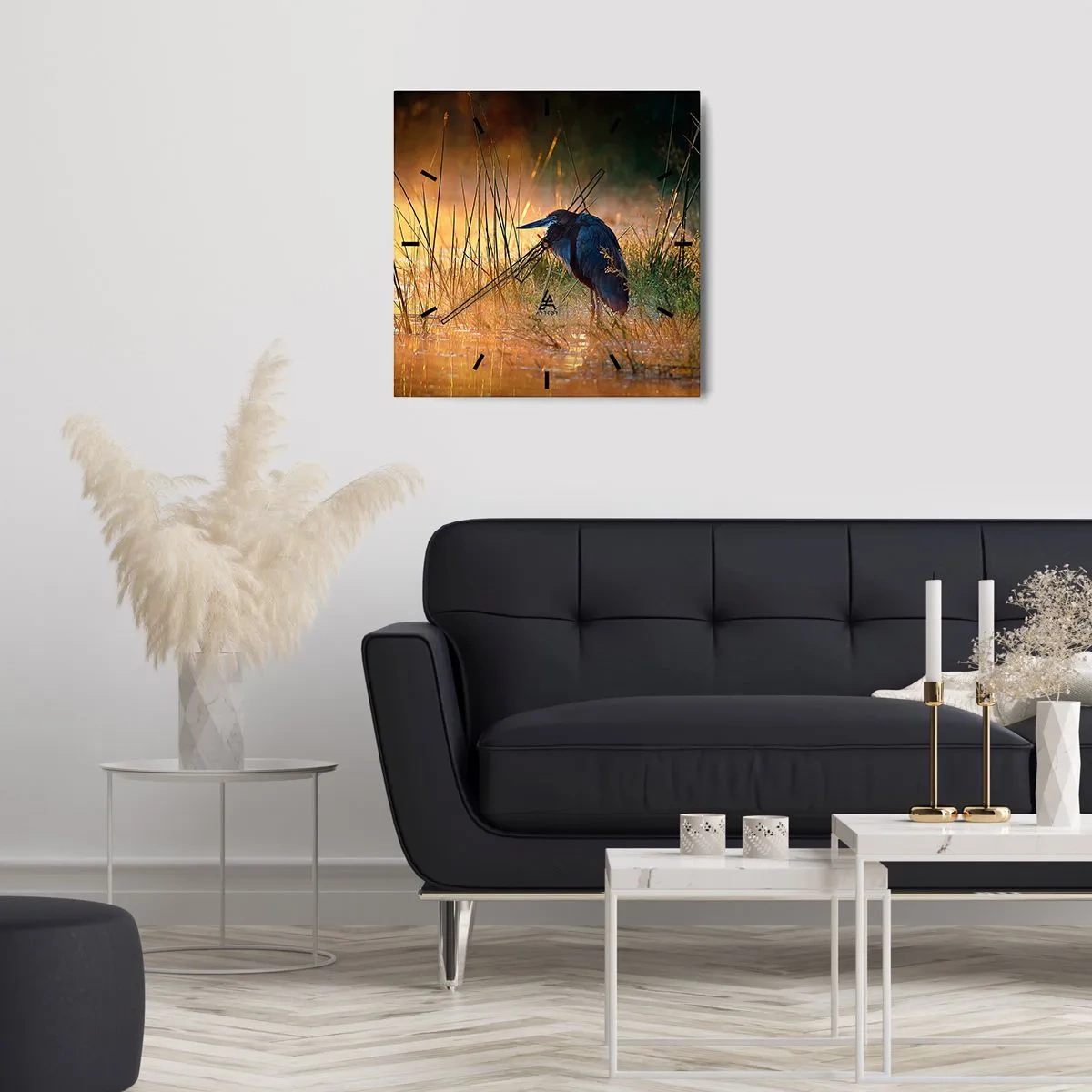 Wandklok - Klok - Kom op, geef me een pauze met deze foto's - 40x40 cm