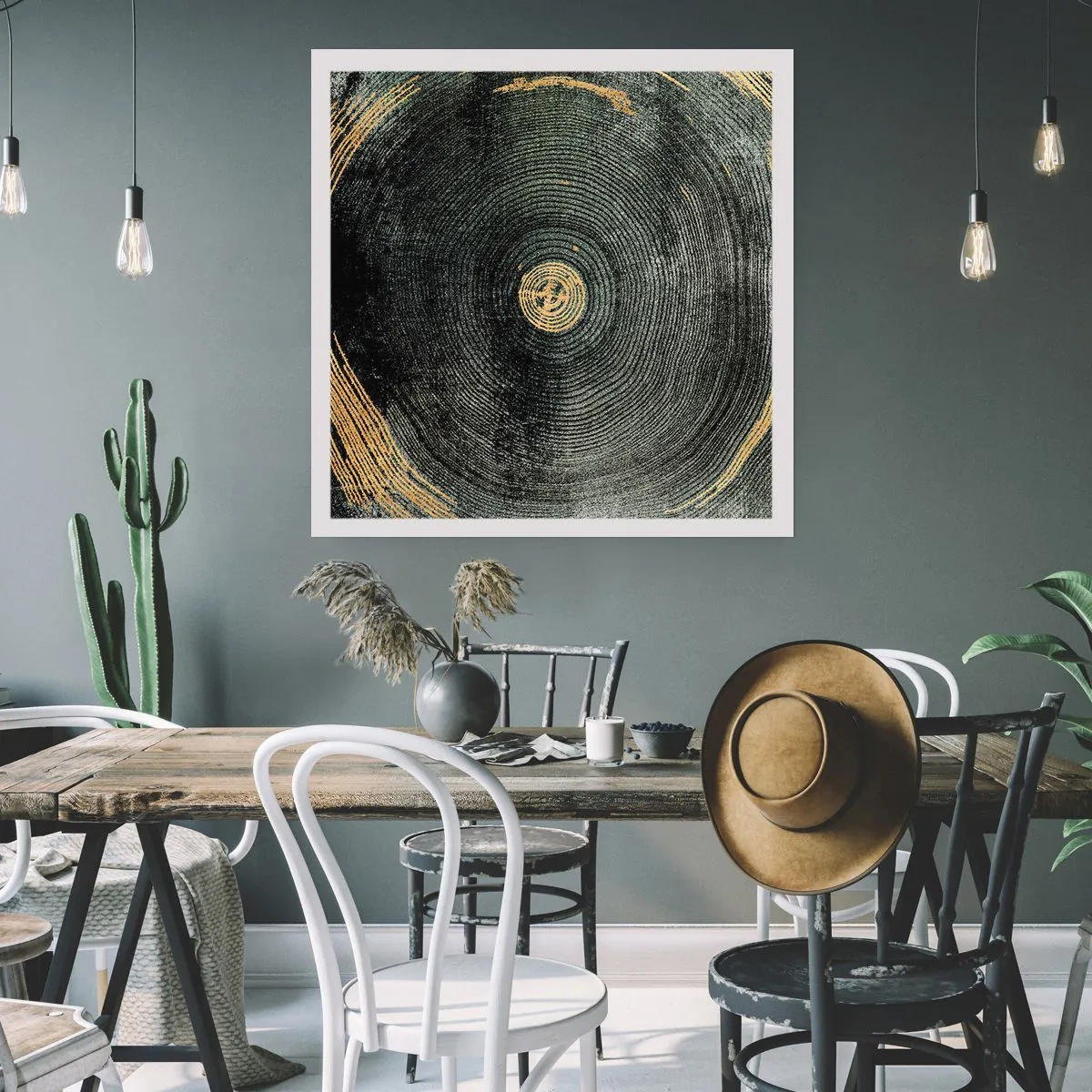 Poster - Veranderen en zijn - 60x60 cm